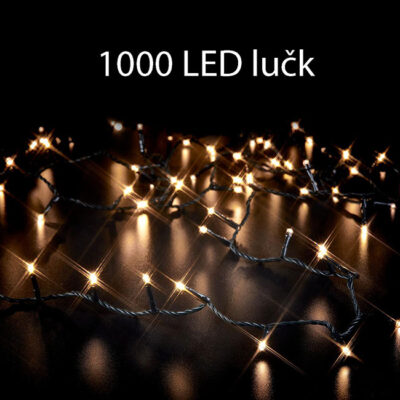 Novoletne lučke led x1000 (8 efektov utripanja)