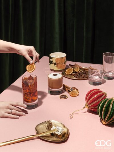 Alternative view of Krogla spicchi Žamet d-10 cm rdeČa