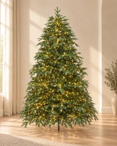 SMREKA PELC 210cm S 3000 LUČKAMI 100% PE